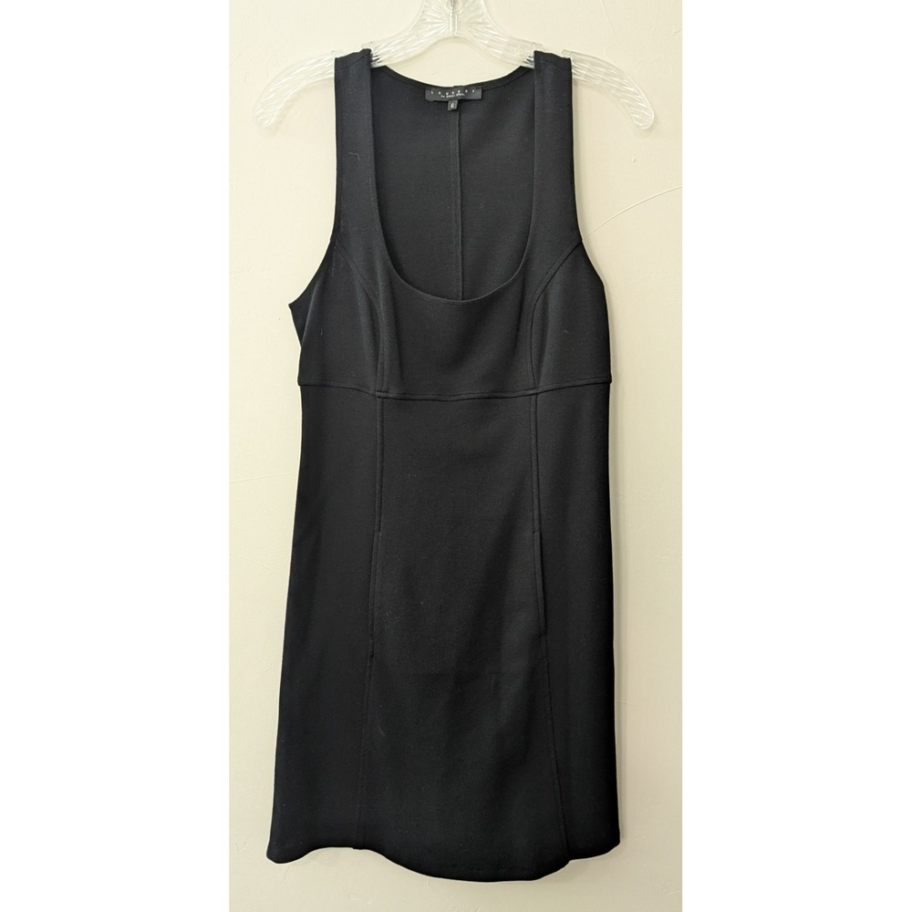 Vtg Laundry by Shelli Segal Women's Dress Size 6 Sleeveless Passthrough Pocket
